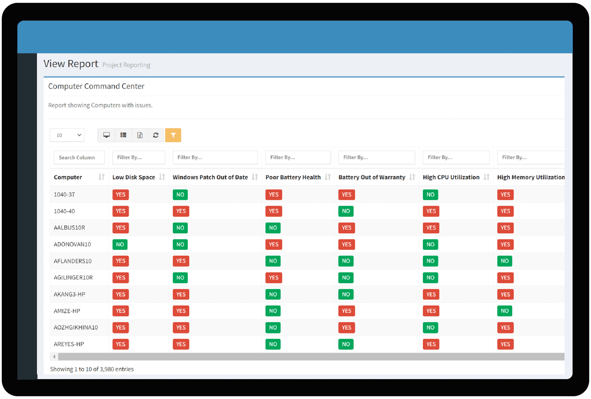 DIGITAL EXPERIENCE MONITORING